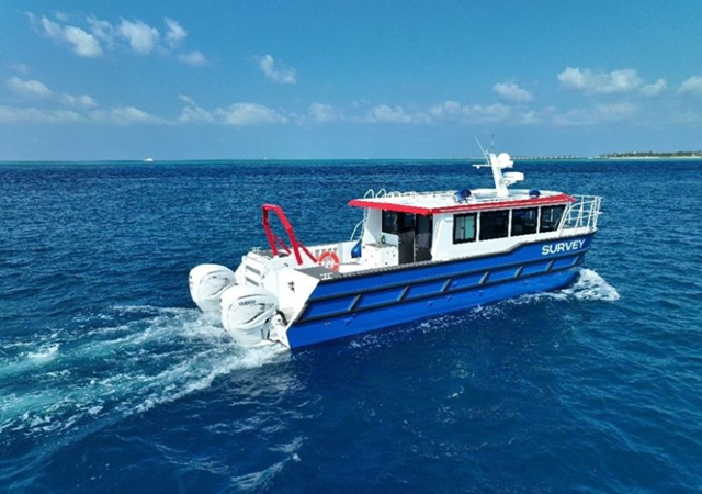 Development of Catamaran Survey Boat